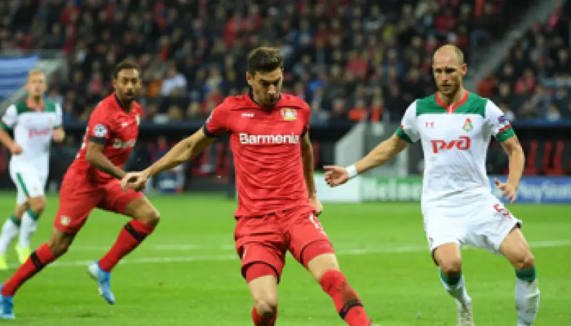Bayer Leverkusen - Lokomotiv Moskou (CL matches)