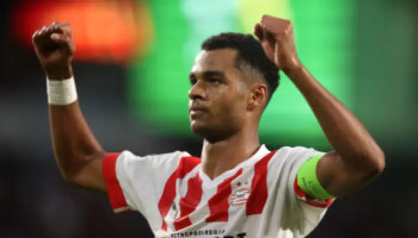 Cody Gakpo du PSV Eindhoven en Europa League
