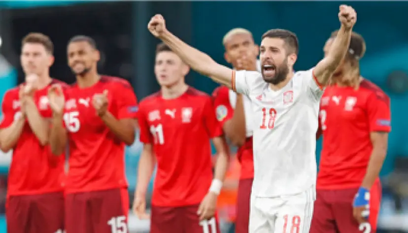 Espagne vs Suisse, championnat d'Europe 2020