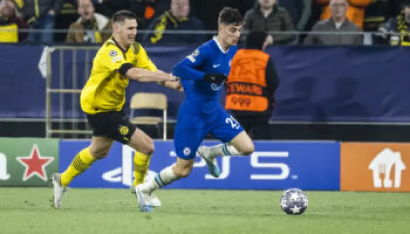 Kai Havertz et Niklas Suele, Chelsea vs Dortmund, Ligue des Champions