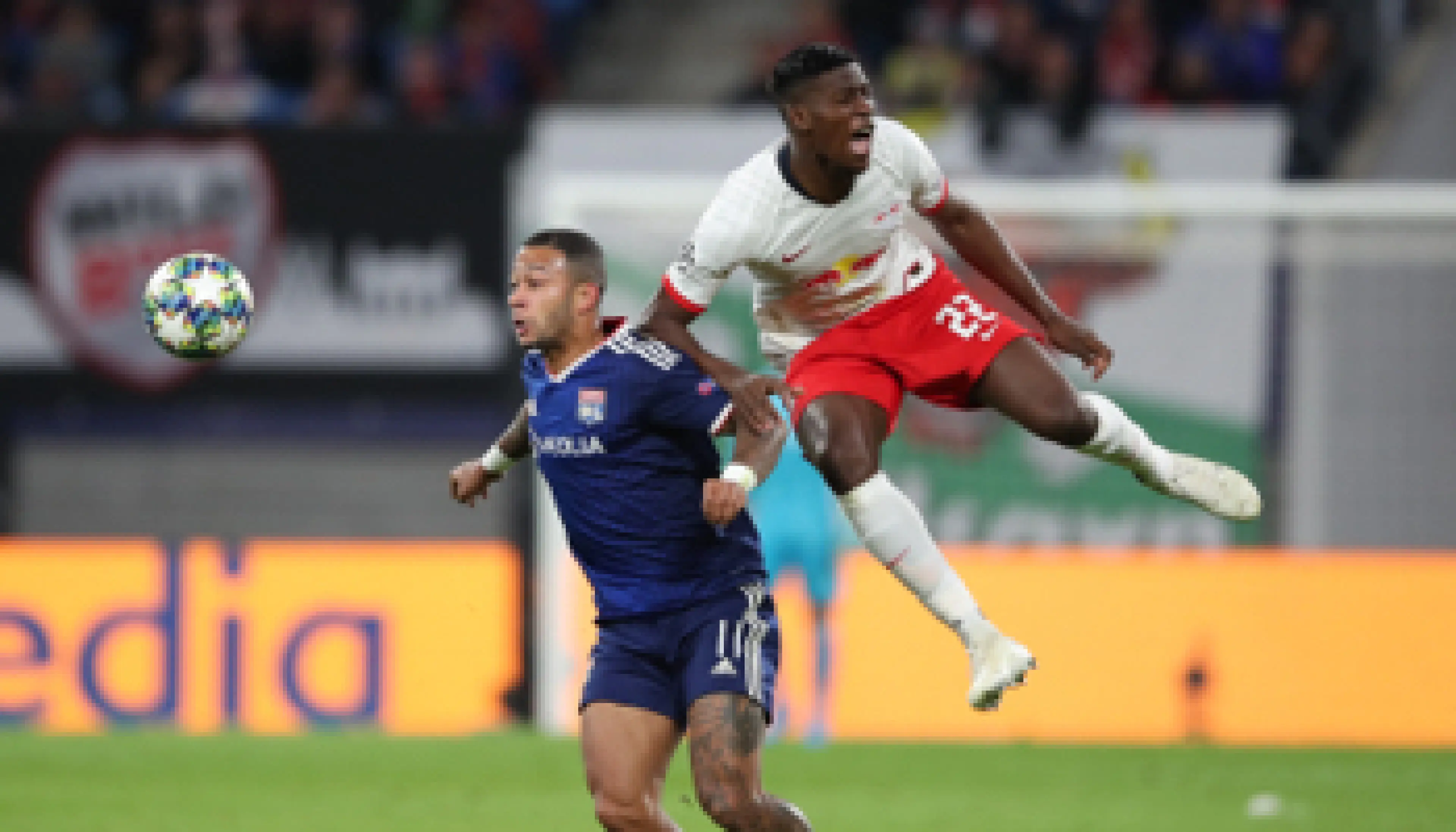 Leipzig - Olympique Lyon (CL matches)