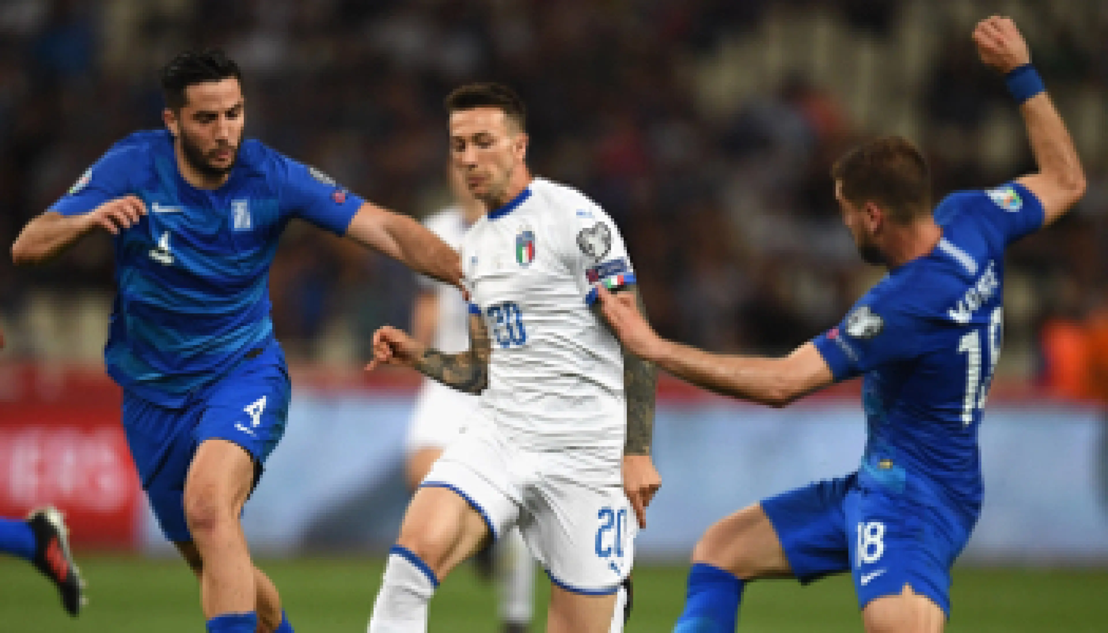 Italië-Griekenland (Euro Cup Qualification)