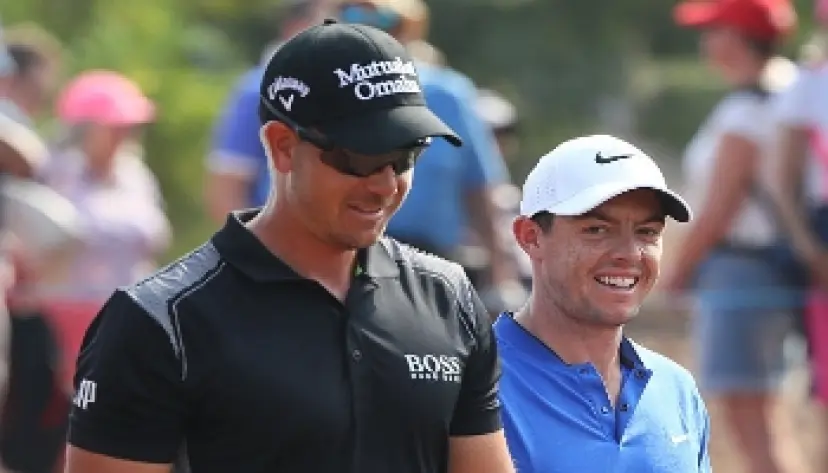 Rory McIlroy et Henrik Stenson