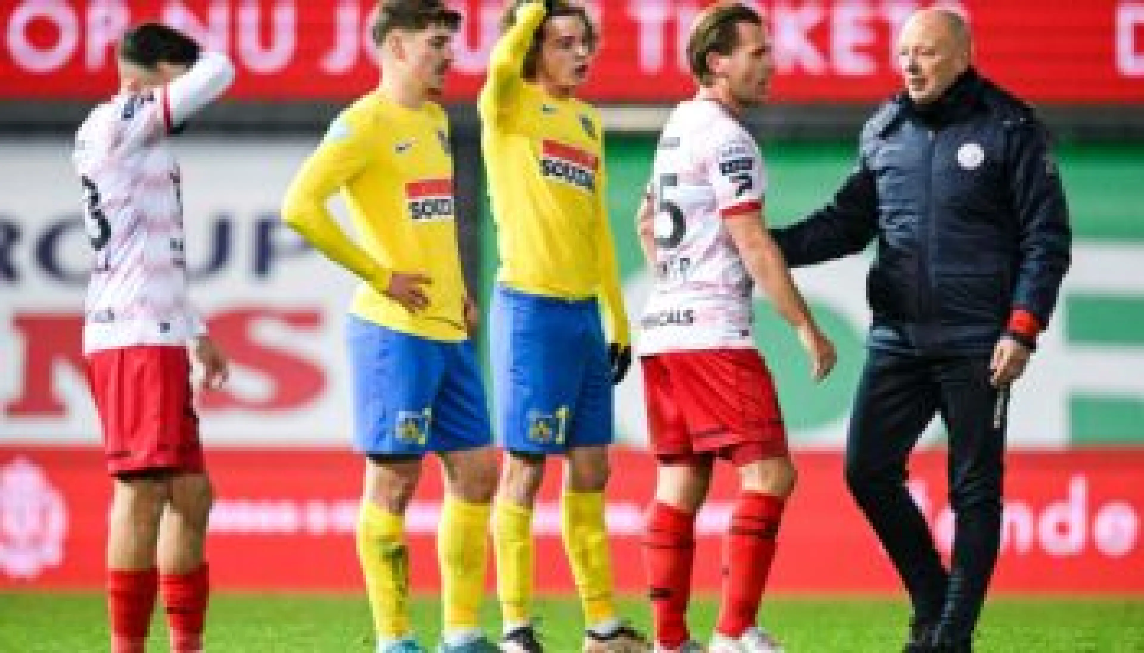 KRC Westerlo vs. Zulte-Waregem, Maxim De Cuyper et Ruud Vormer