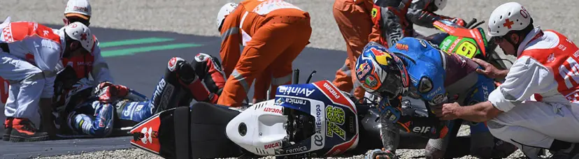 Chute en MotoGP