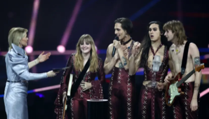 De winnende groep van Eurovision in 2021