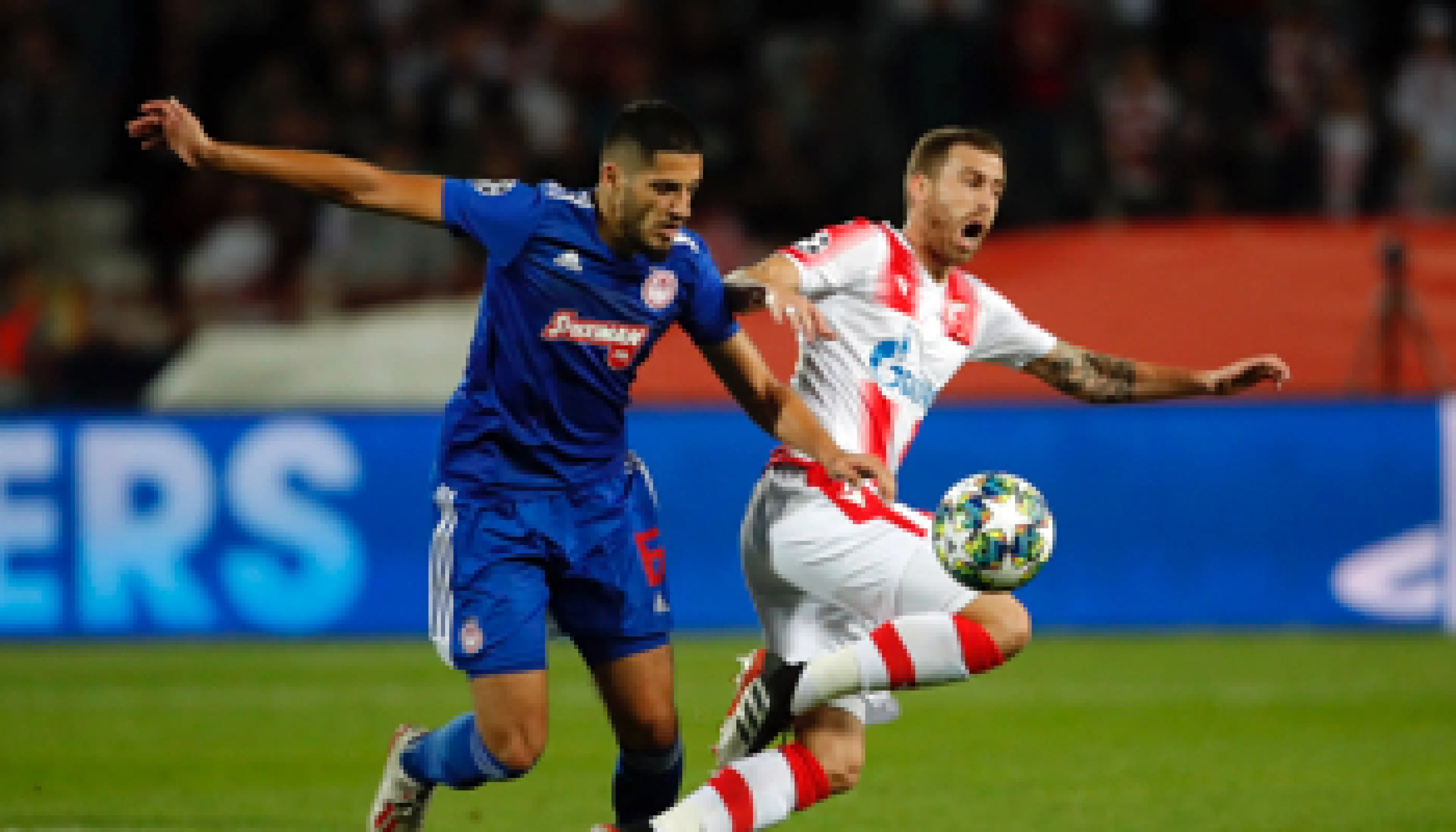 FK Belgrado - Olympiakos Piraeus (CL matches)