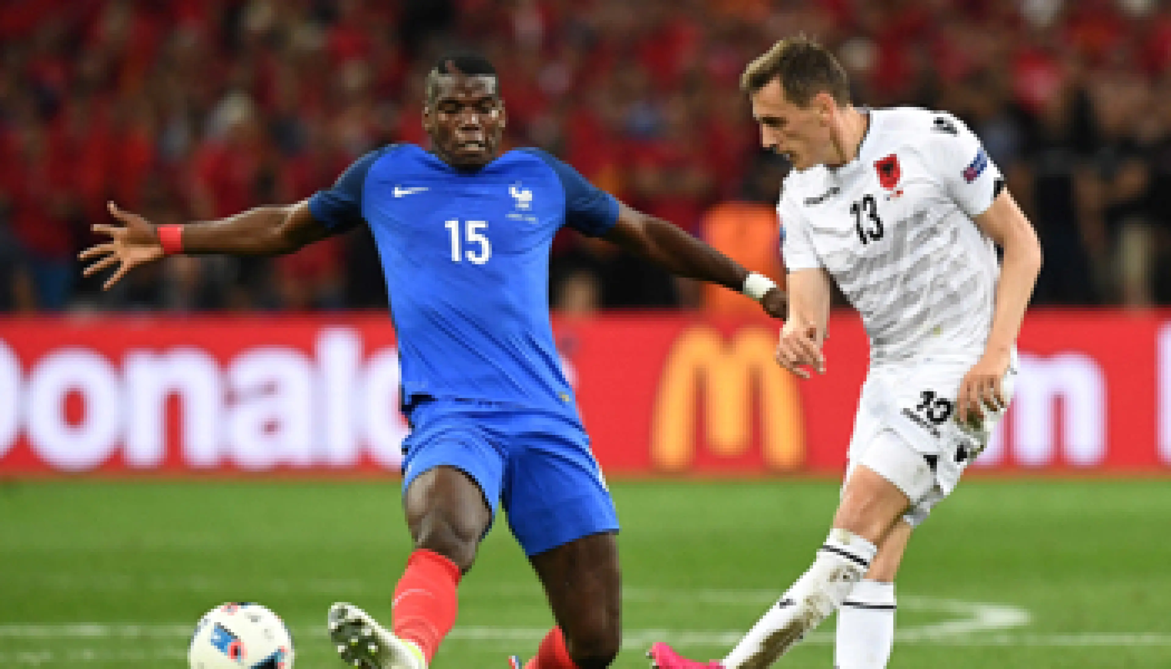 Frankrijk - Albanië (Euro Cup Qualification)